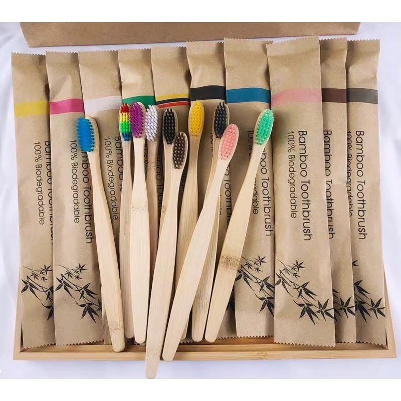Bamboo Toothbrush - 5-30 cepillos de dientes de bambú