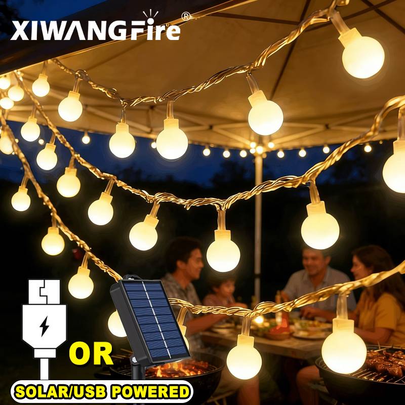 Guirnalda de Luces Solares/USB - Solar Garden Light reseña y precio