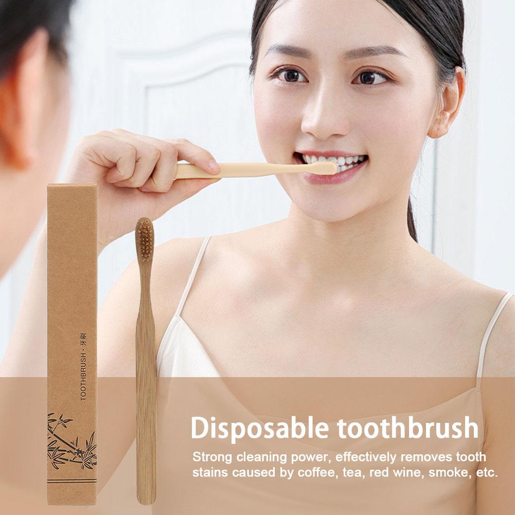 1-100 piezas de cepillos de di - Bamboo Toothbrush reseña y precio