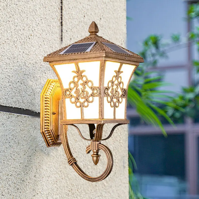 Luces Solares de Estilo Europe - Solar Garden Light reseña y precio