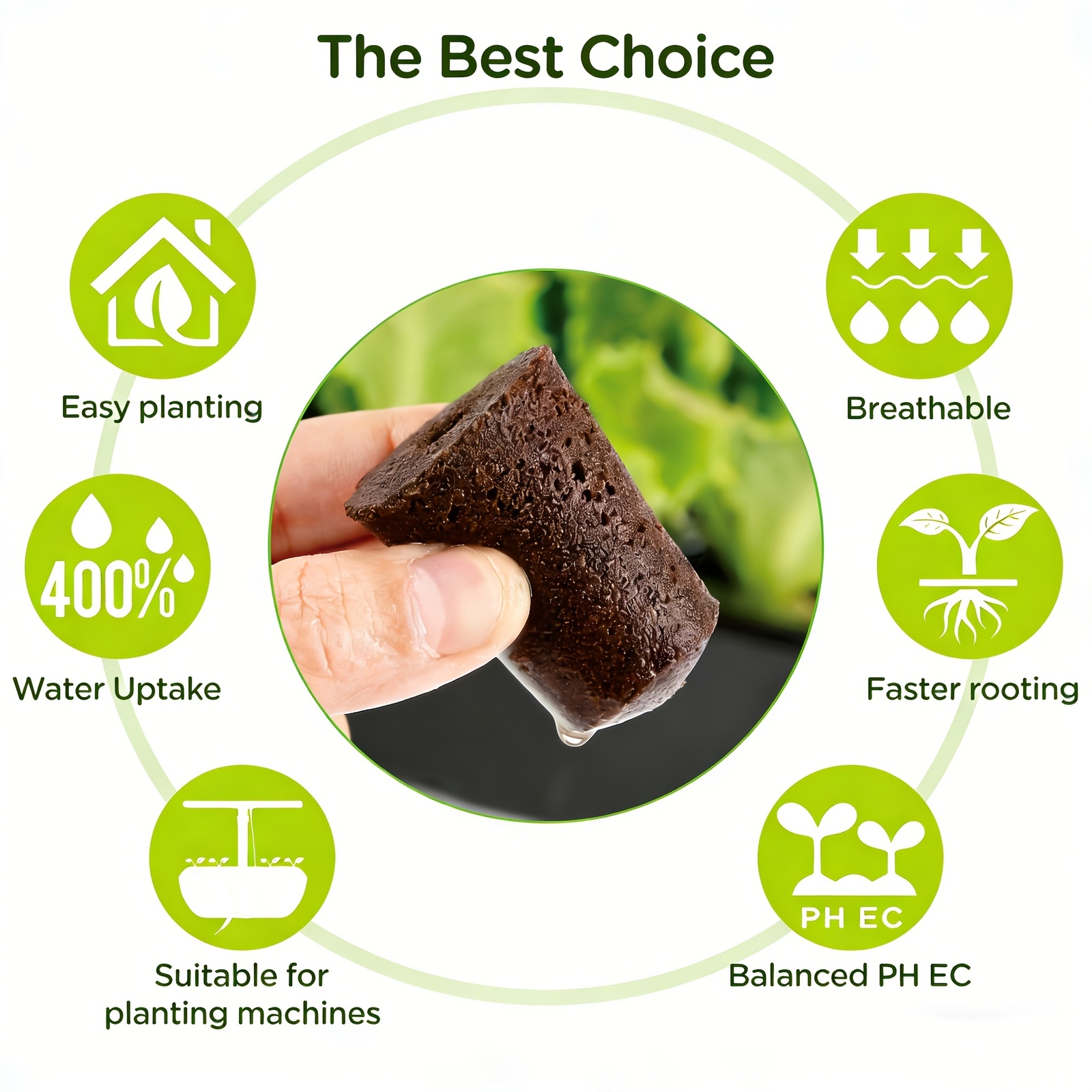 Bloque de Esponja para Cultivo - Eco Sponge reseña y precio