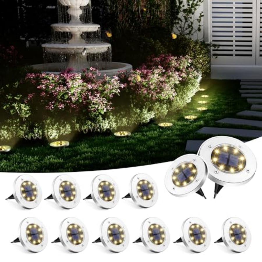 Luces Solares para Jardín, Luc - Solar Garden Light reseña y precio